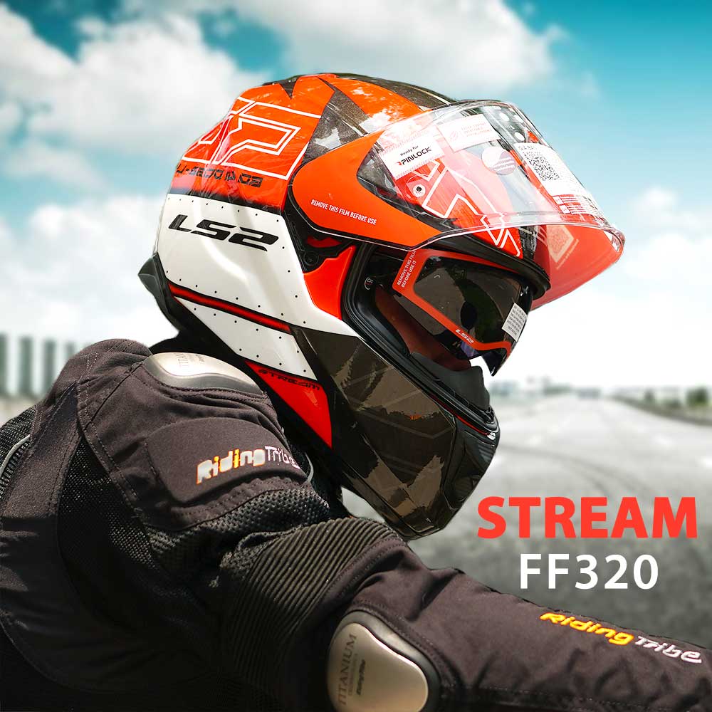 Nón Fullface LS2 FF320 có 2 kính - Sự đồng hành tin cậy cho biker