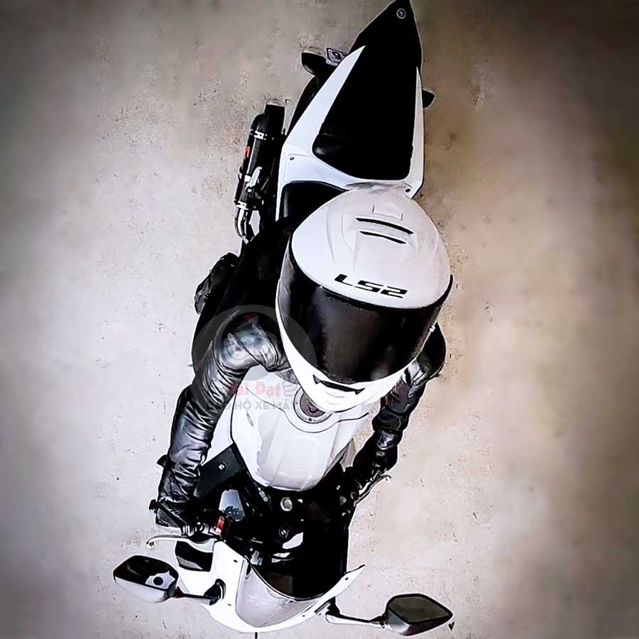 Fullface LS2 FF800 có 2 kính - Mũ fullface đi mô tô thế hệ mới