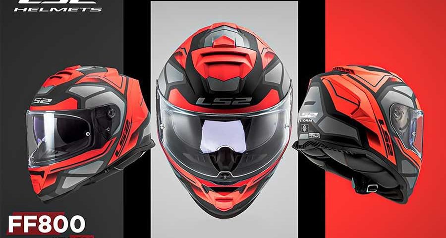 Ra mắt nón fullface LS2 FF800 có 2 kính đi touring dài ngày