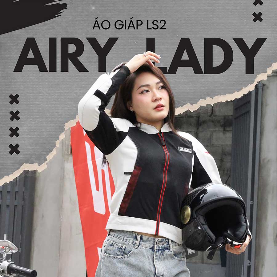 Áo LS2 Airy Evo Lady