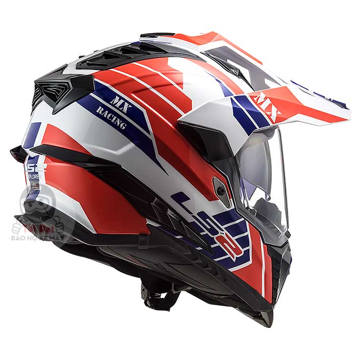 LS2 MX701 Explorer HPFC tem Atlantic Đỏ Xanh