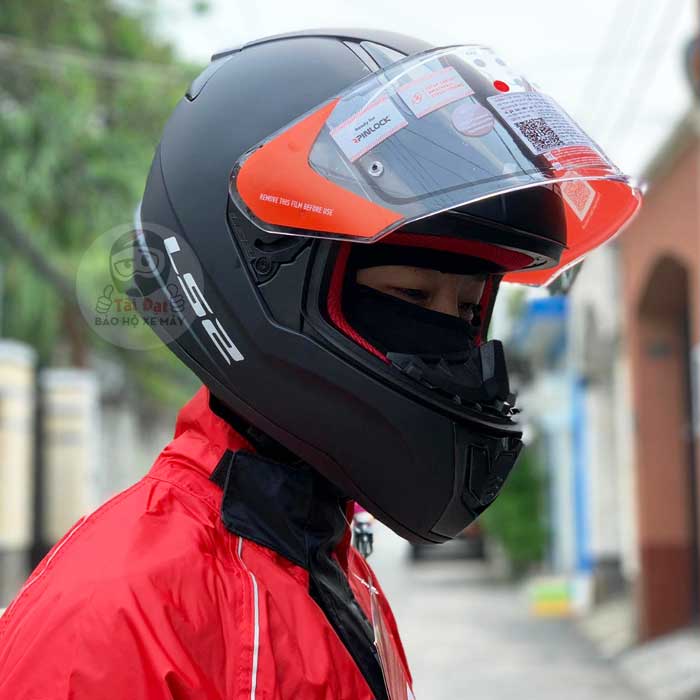Fullface LS2 FF353 Đen nhám