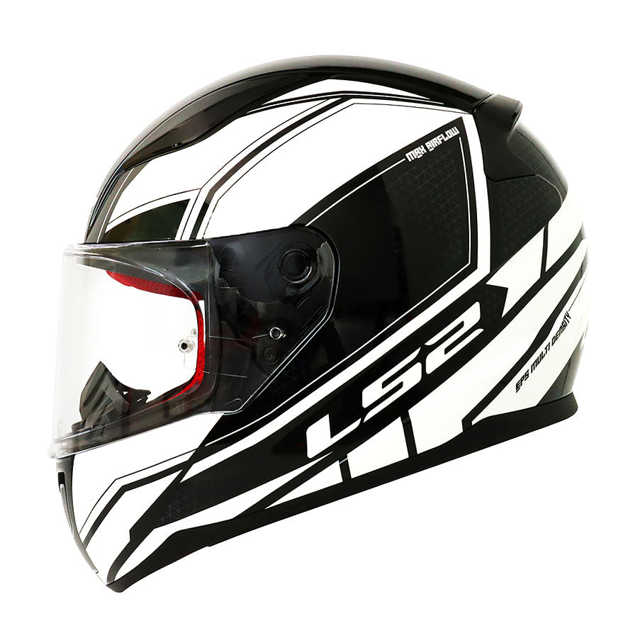 LS2 Rapid FF353 Infinity Trắng Đen