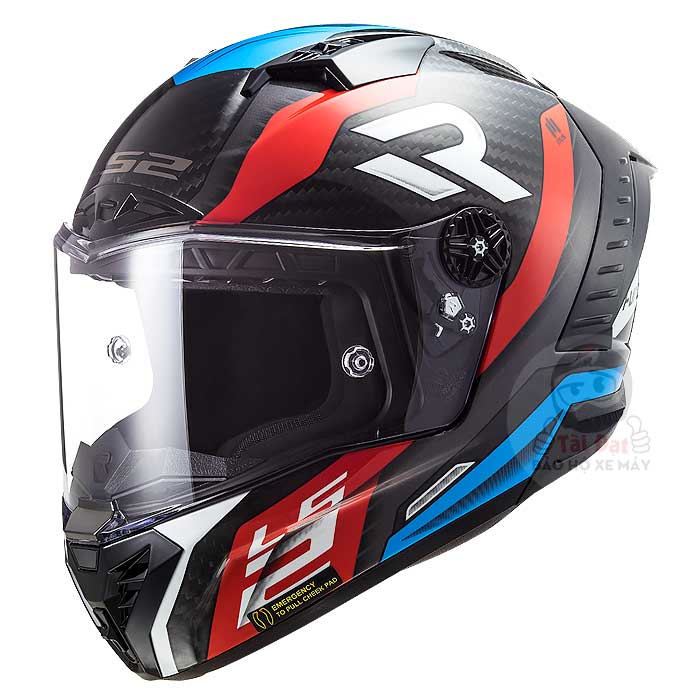 LS2 FF805 Thunder Supra Đỏ Xanh dương