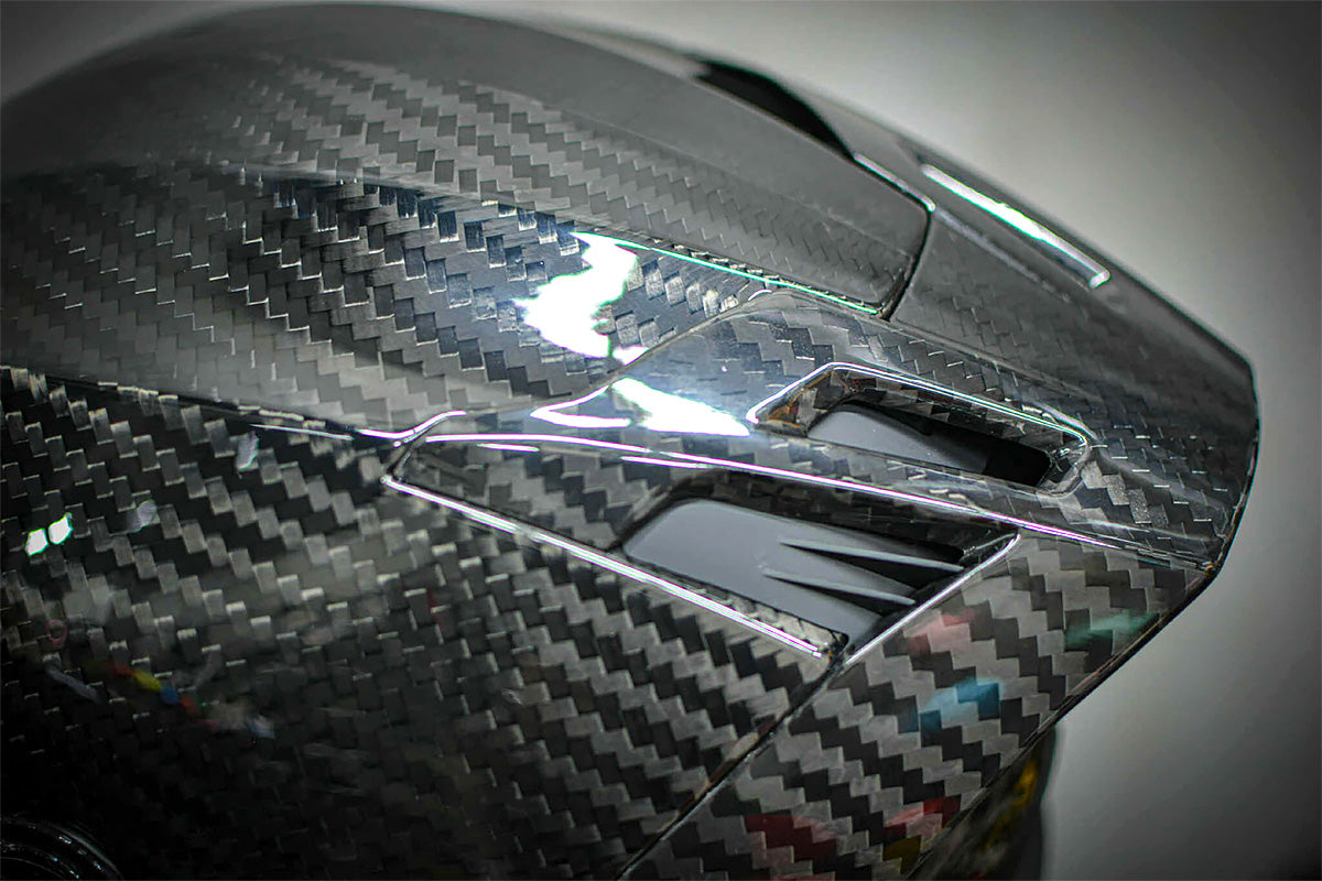 LS2 Dragon FF807 Carbon Gloss