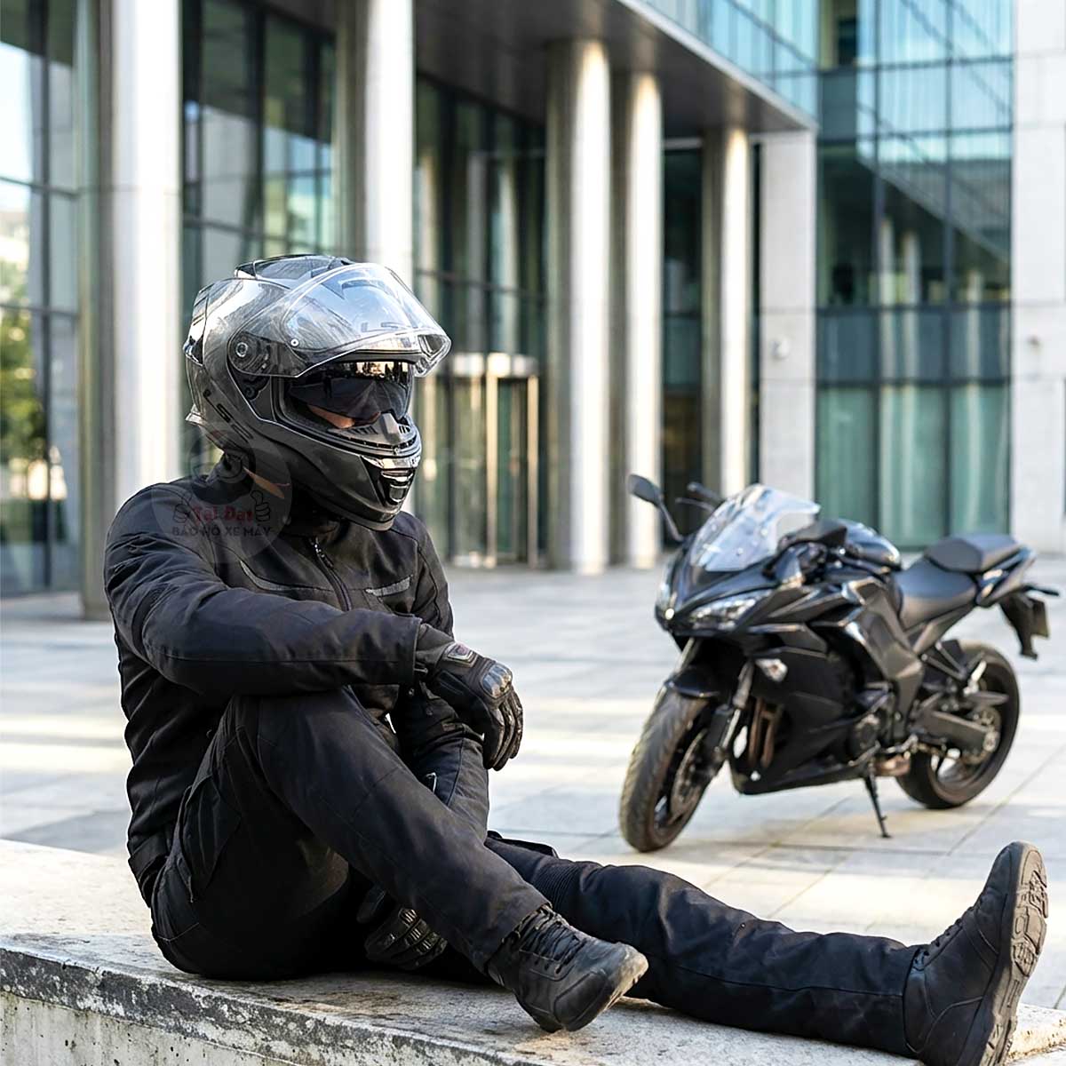 LS2 FF800 Storm EVO Jeans Xám