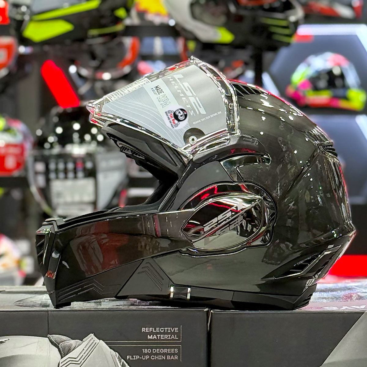 LS2 Valiant II Jeans Titanium