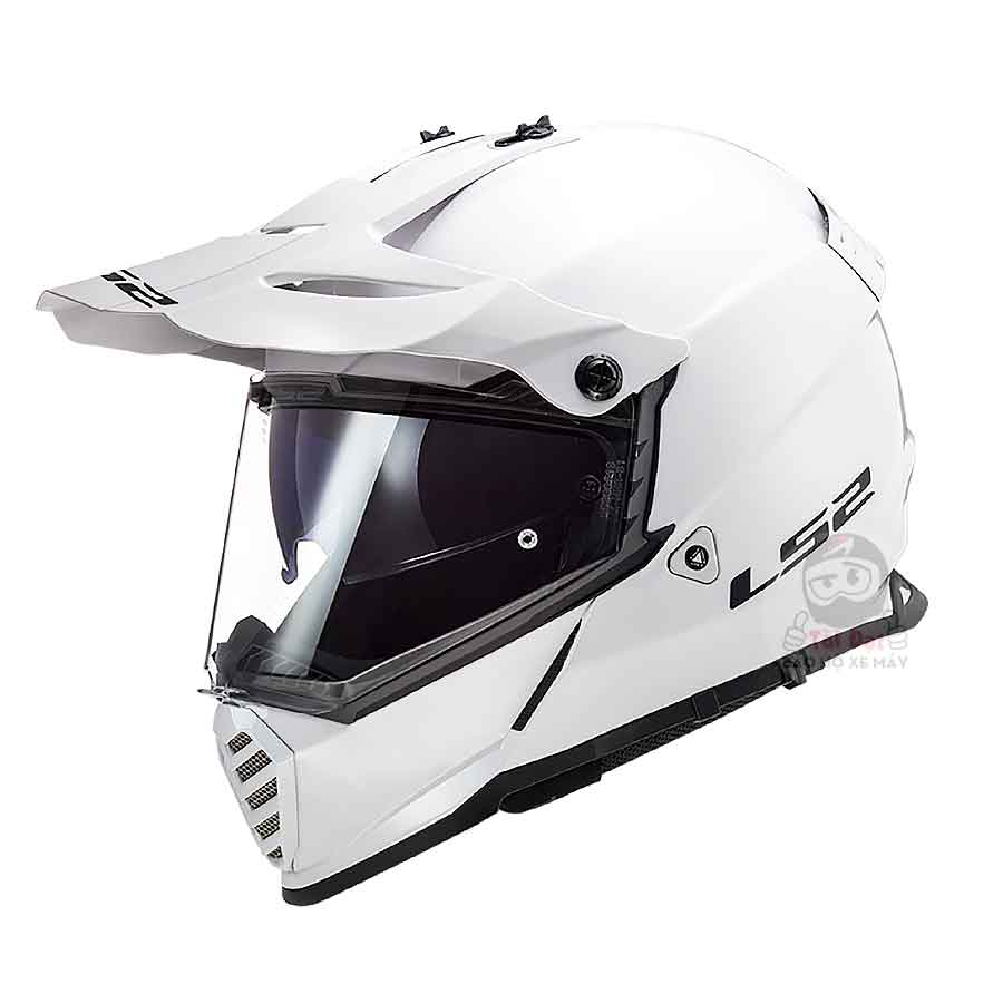 Mũ LS2 Pioneer Trắng MX436