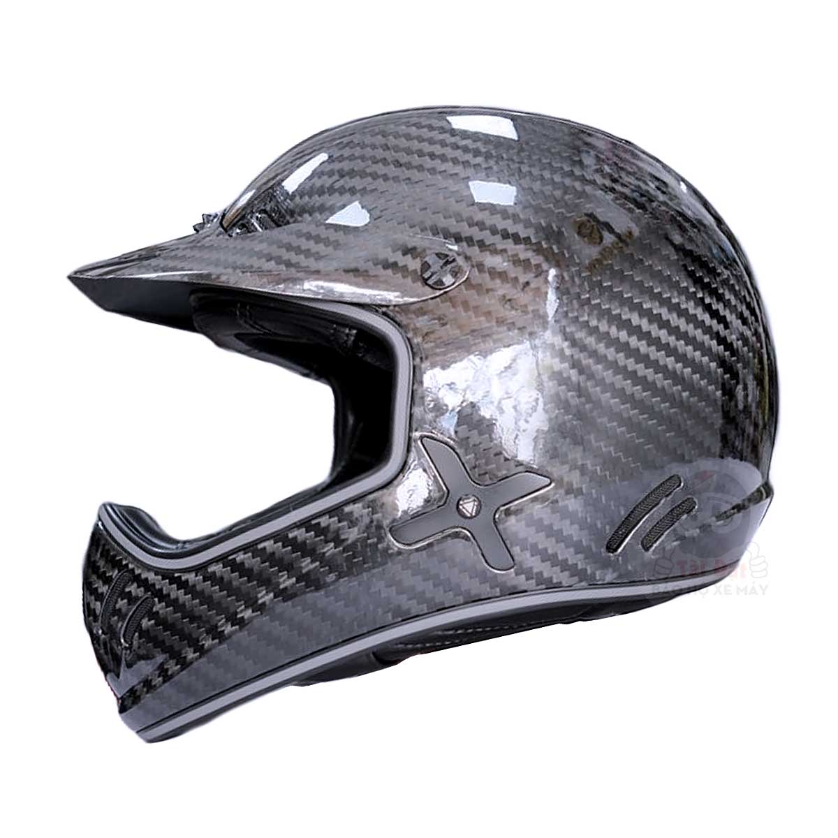 LS2 MX471 Carbon bóng XTRA Motocross