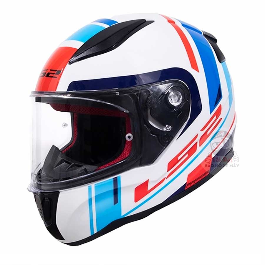 LS2 Rapid FF353 Chos Trắng xanh