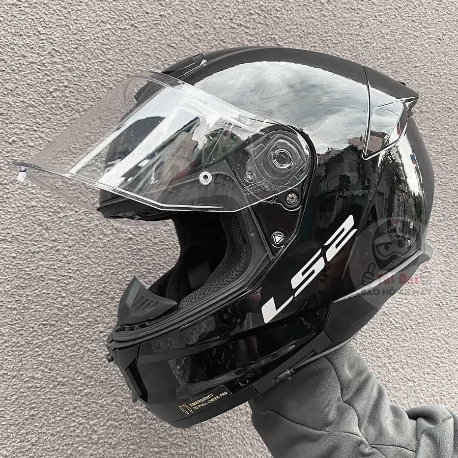 LS2 FF800 Storm Đen Bóng