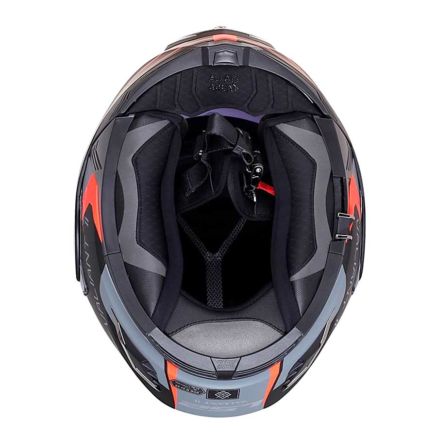 LS2 Valiant II Codex Đỏ Đen FF900