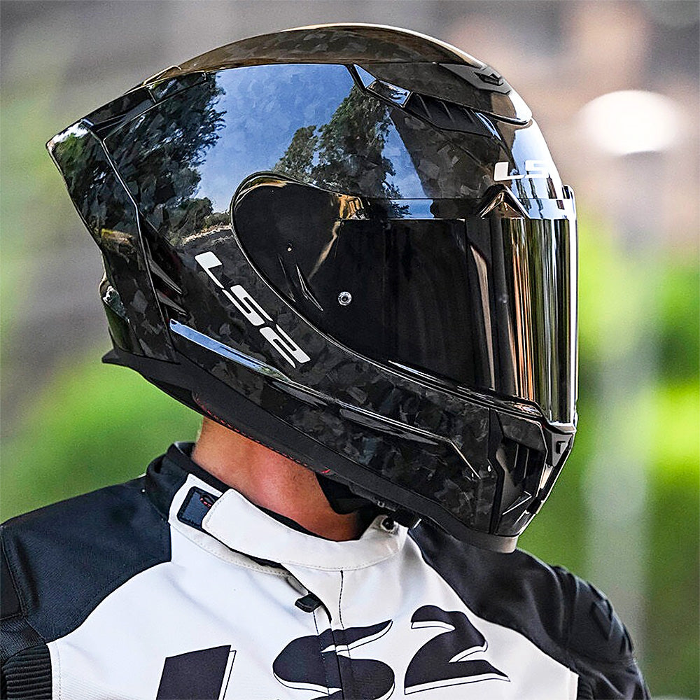 LS2 Dragon FF807 Carbon Forged Gloss