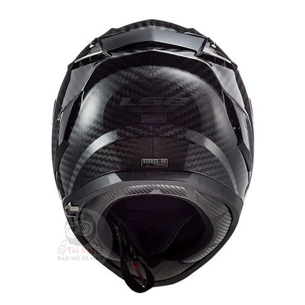Nón fullFace LS2 FF327 Challenger carbon