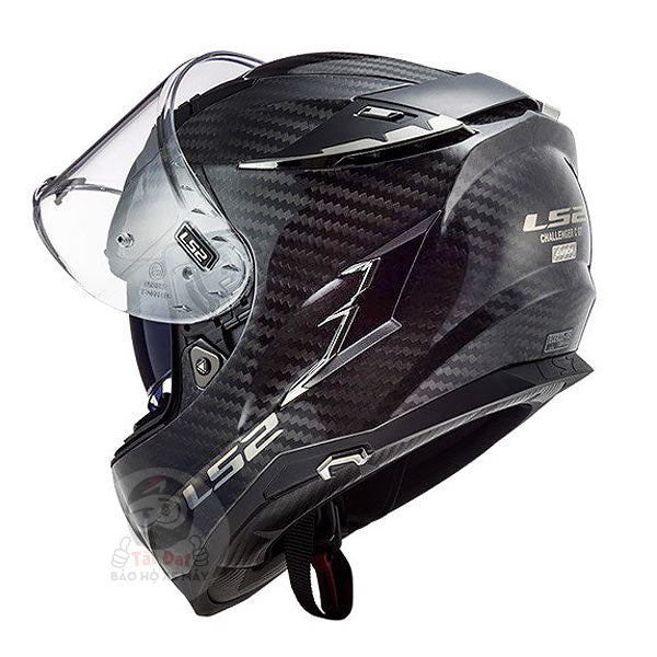 Nón fullFace LS2 FF327 Challenger carbon