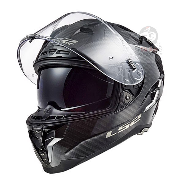 Nón fullFace LS2 FF327 Challenger carbon