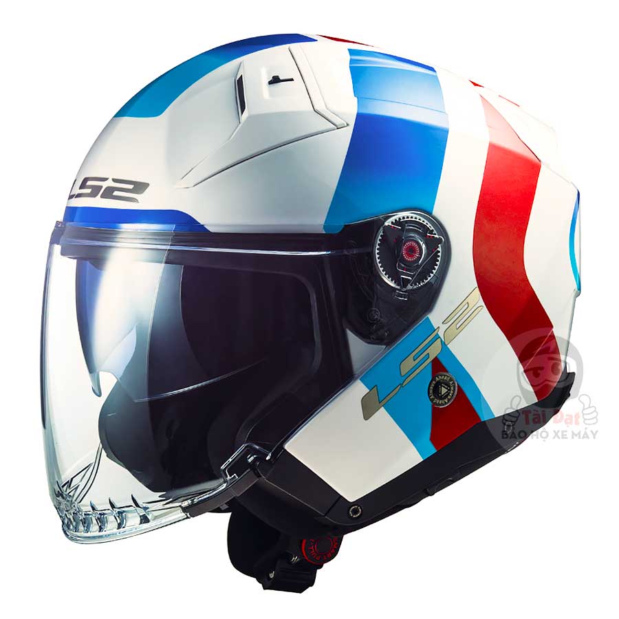 Mũ LS2 OF603 Infinity II vỏ sợi thủy tinh Fiberglass, chuẩn ECE 22.06 ...