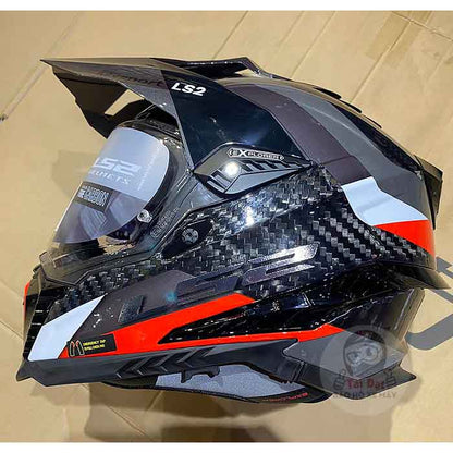 LS2 MX701 Explorer Carbon Đỏ Titan