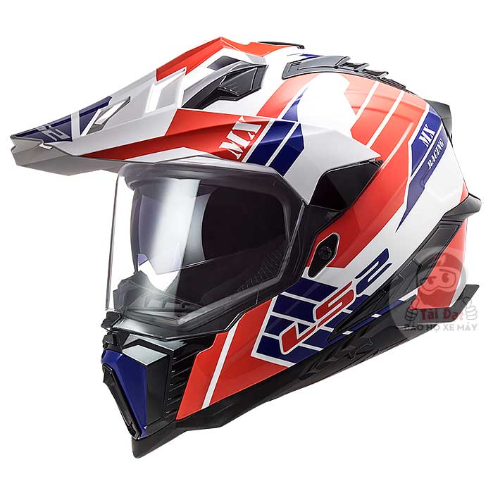 LS2 MX701 Explorer HPFC tem Atlantic Đỏ Xanh