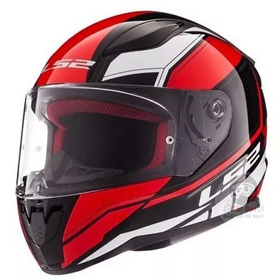 LS2 Rapid FF353 Infinity Đen Đỏ