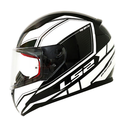 LS2 Rapid FF353 Infinity Trắng Đen