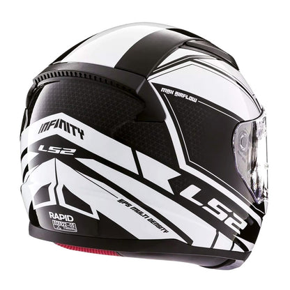LS2 Rapid FF353 Infinity Trắng Đen