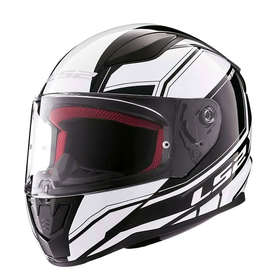 LS2 Rapid FF353 Infinity Trắng Đen