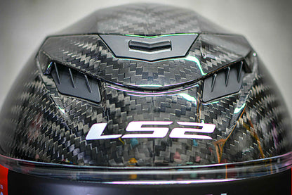 LS2 Dragon FF807 Carbon Gloss