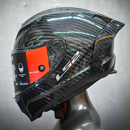 LS2 Dragon FF807 Carbon Gloss