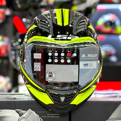 LS2 Valiant II Revo Đen Xanh FF900