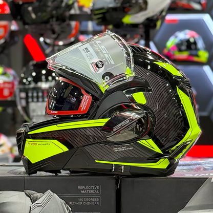 LS2 Valiant II Revo Đen Xanh FF900