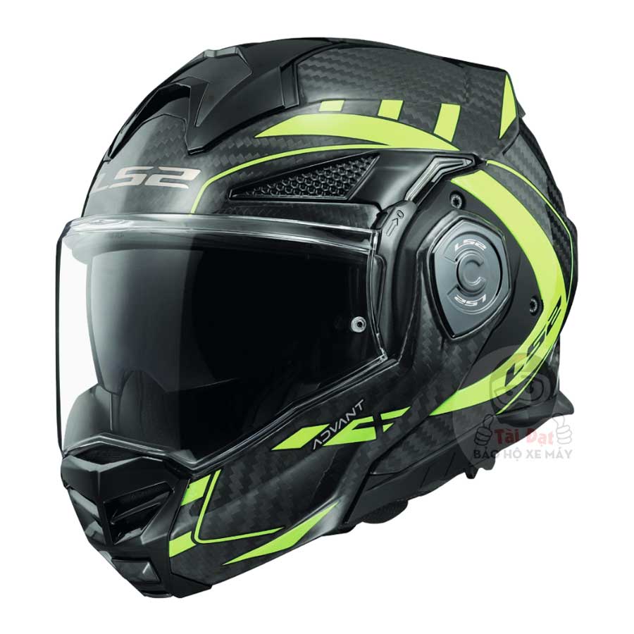 LS2 Advant X Carbon Future Vàng FF901