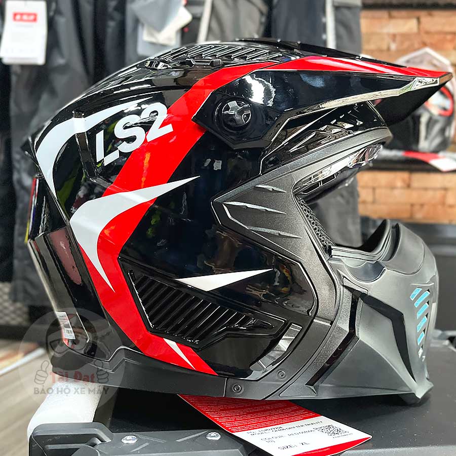 LS2 Drifter Of606 Triality Đỏ