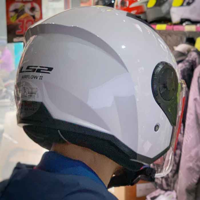 Mũ LS2 Airflow II OF616 Trắng