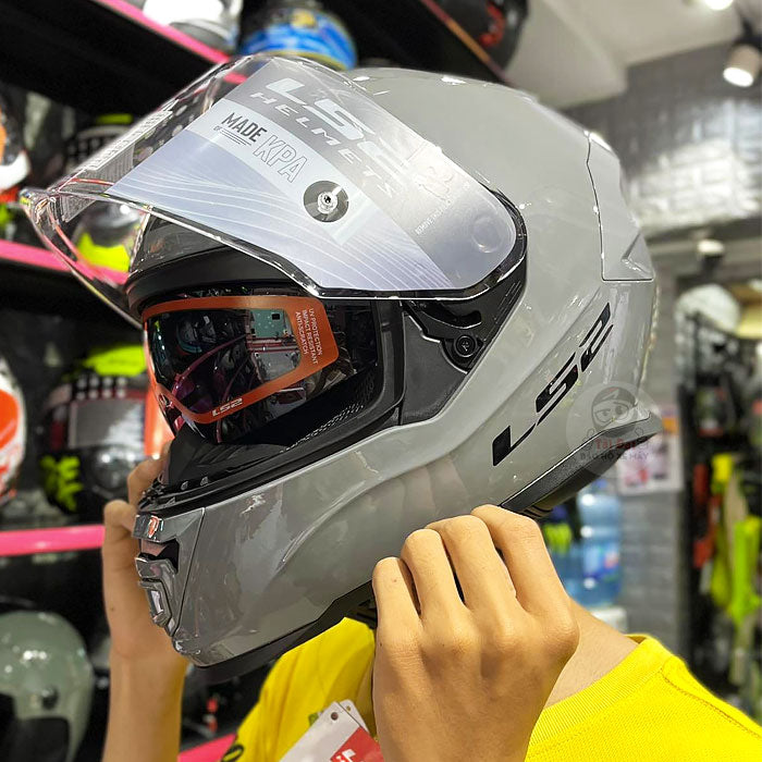 LS2 FF800 Storm Nardo Grey
