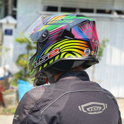 LS2 FF800 Storm Rainbow