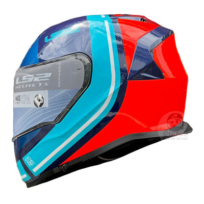 LS2 FF800 Storm Slant tem bóng