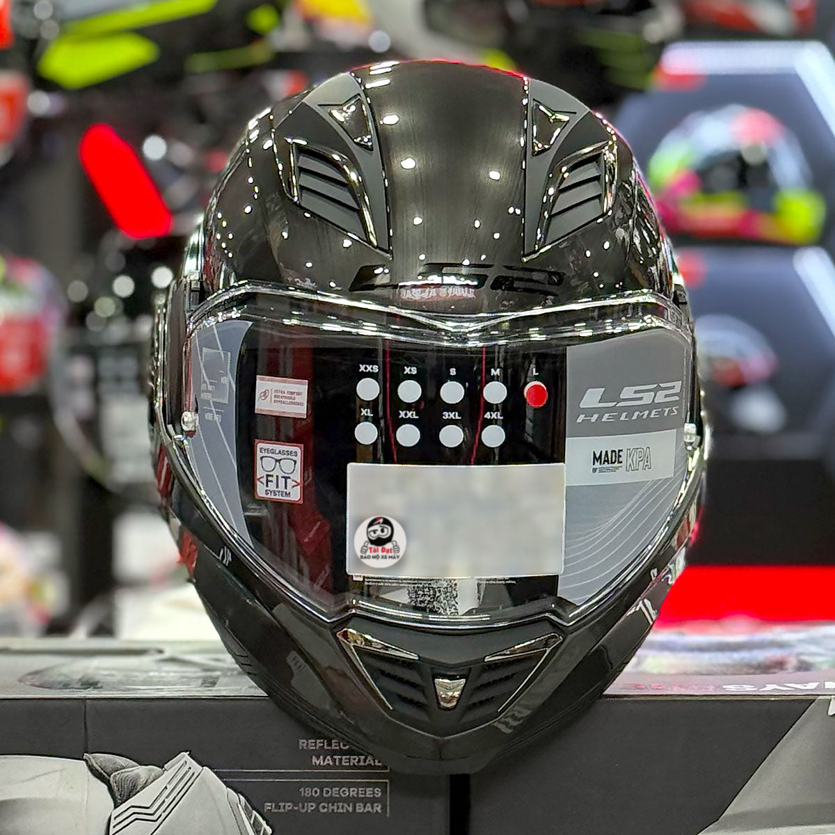 LS2 Valiant II Jeans Titanium