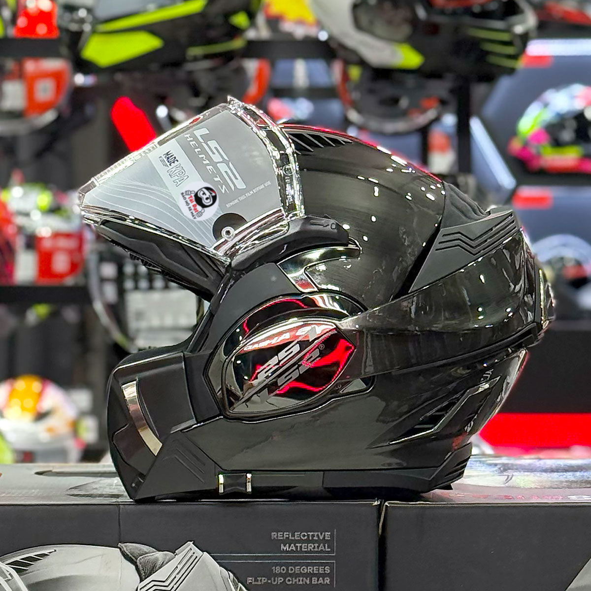 LS2 Valiant II Jeans Titanium