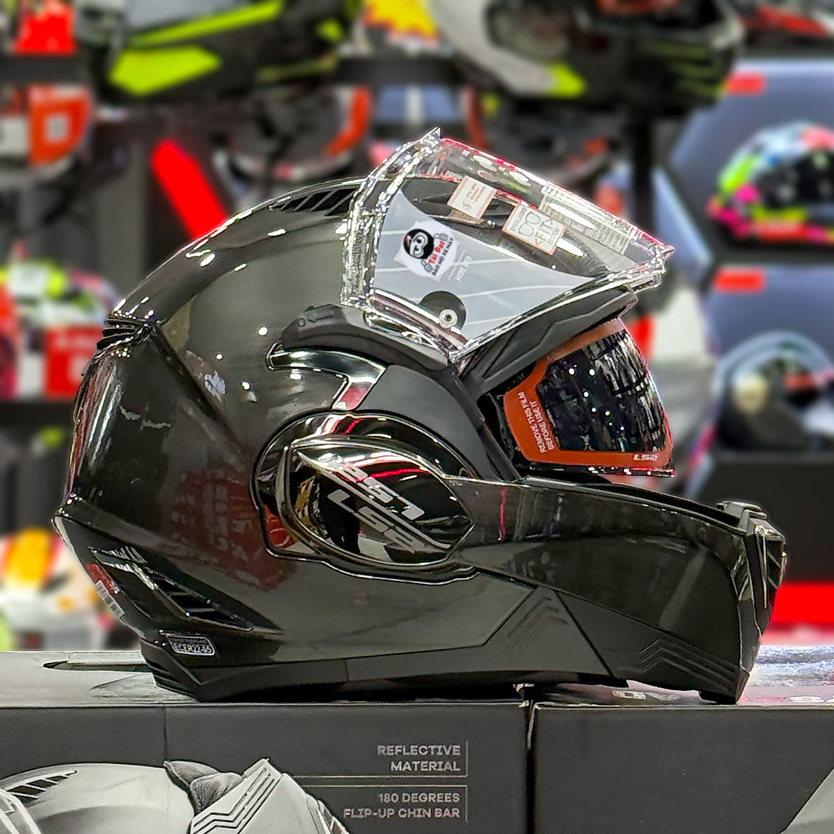 LS2 Valiant II Jeans Titanium