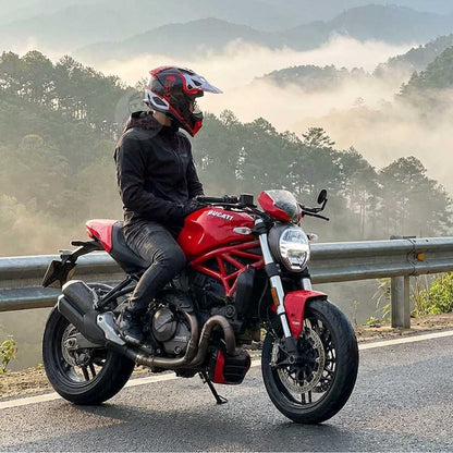 LS2 Mx703 X-Force Carbon Victory Trắng Đỏ