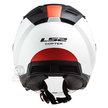 LS2 OF600 Copter Urbane Đỏ