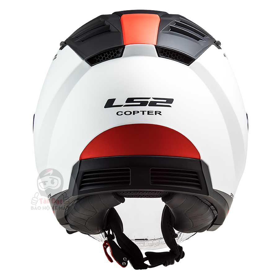 LS2 OF600 Copter Urbane Đỏ