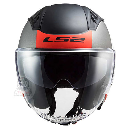 LS2 OF600 Copter Urbane Đỏ