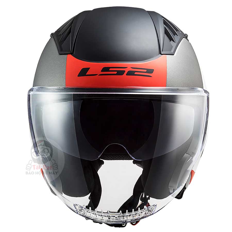 LS2 OF600 Copter Urbane Đỏ