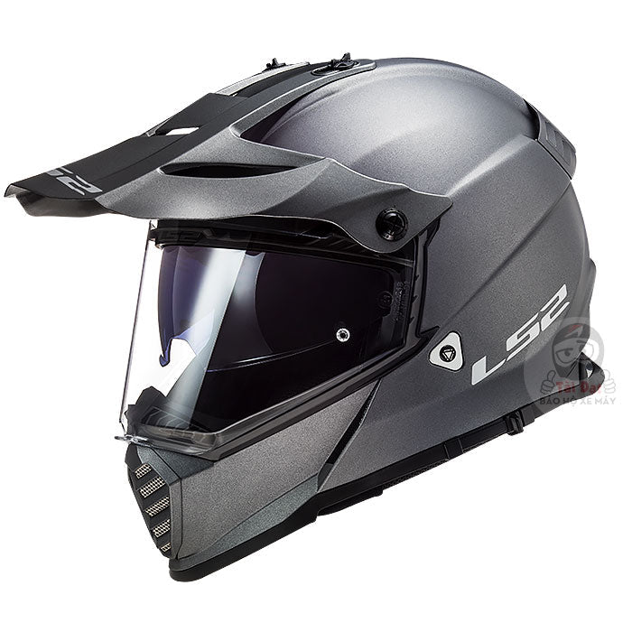 LS2 Pioneer Evo Xám Titanium MX436