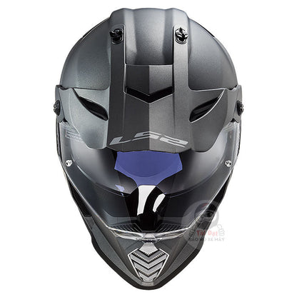 LS2 Pioneer Evo Xám Titanium MX436