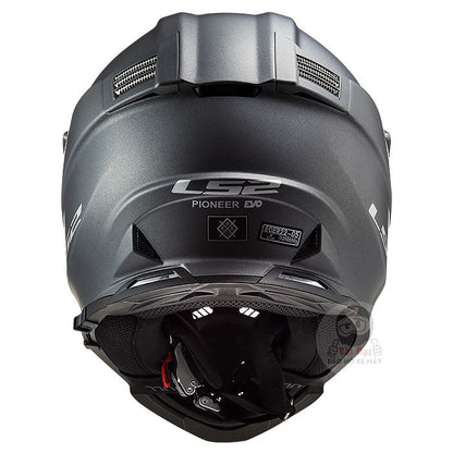 LS2 Pioneer Evo Xám Titanium MX436