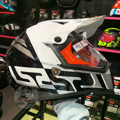 LS2 Pioneer Strike Đen trắng MX436