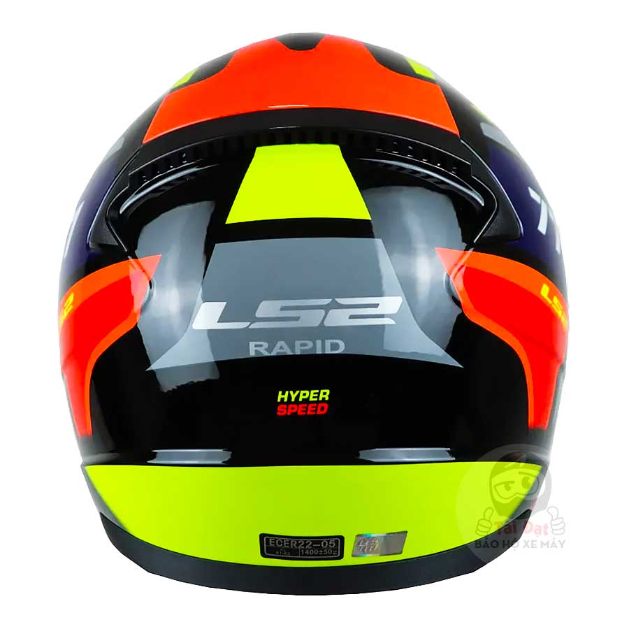 LS2 Rapid Hyper Speed Naranja